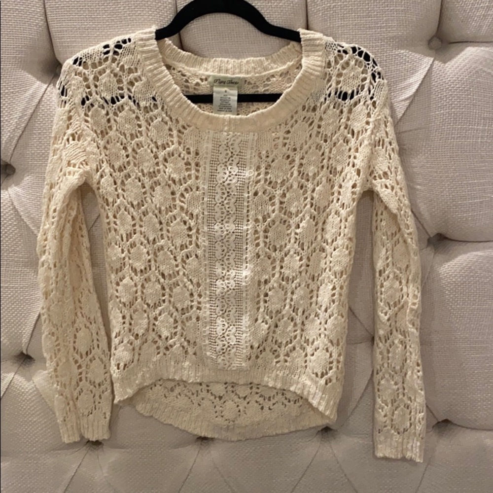 Crochet sweater